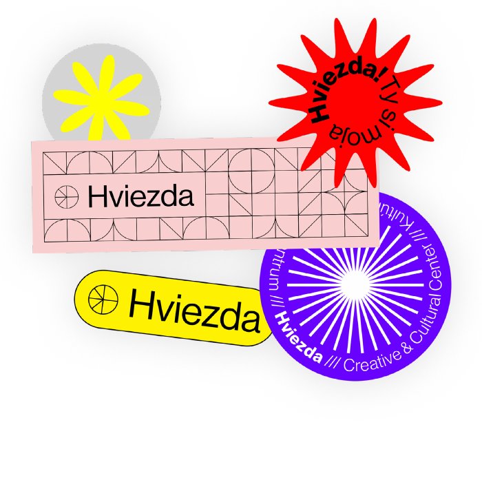 Hviezda stickers