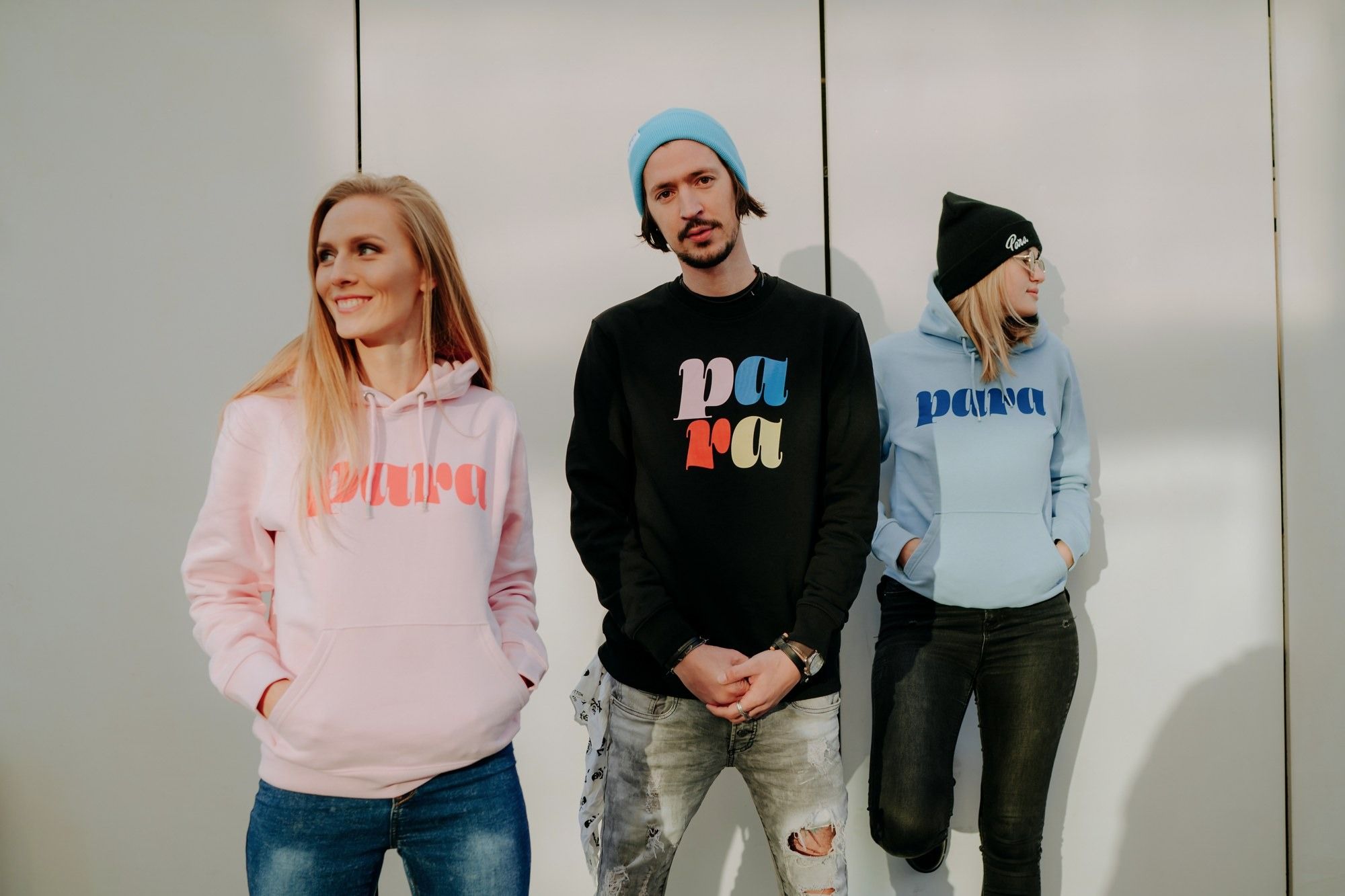 PARA hoodies and sweatshirt