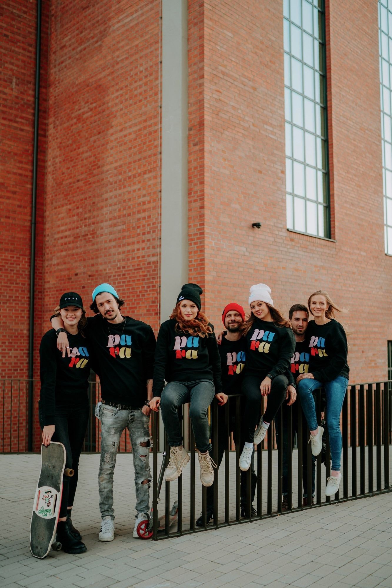 PARA merch group photo