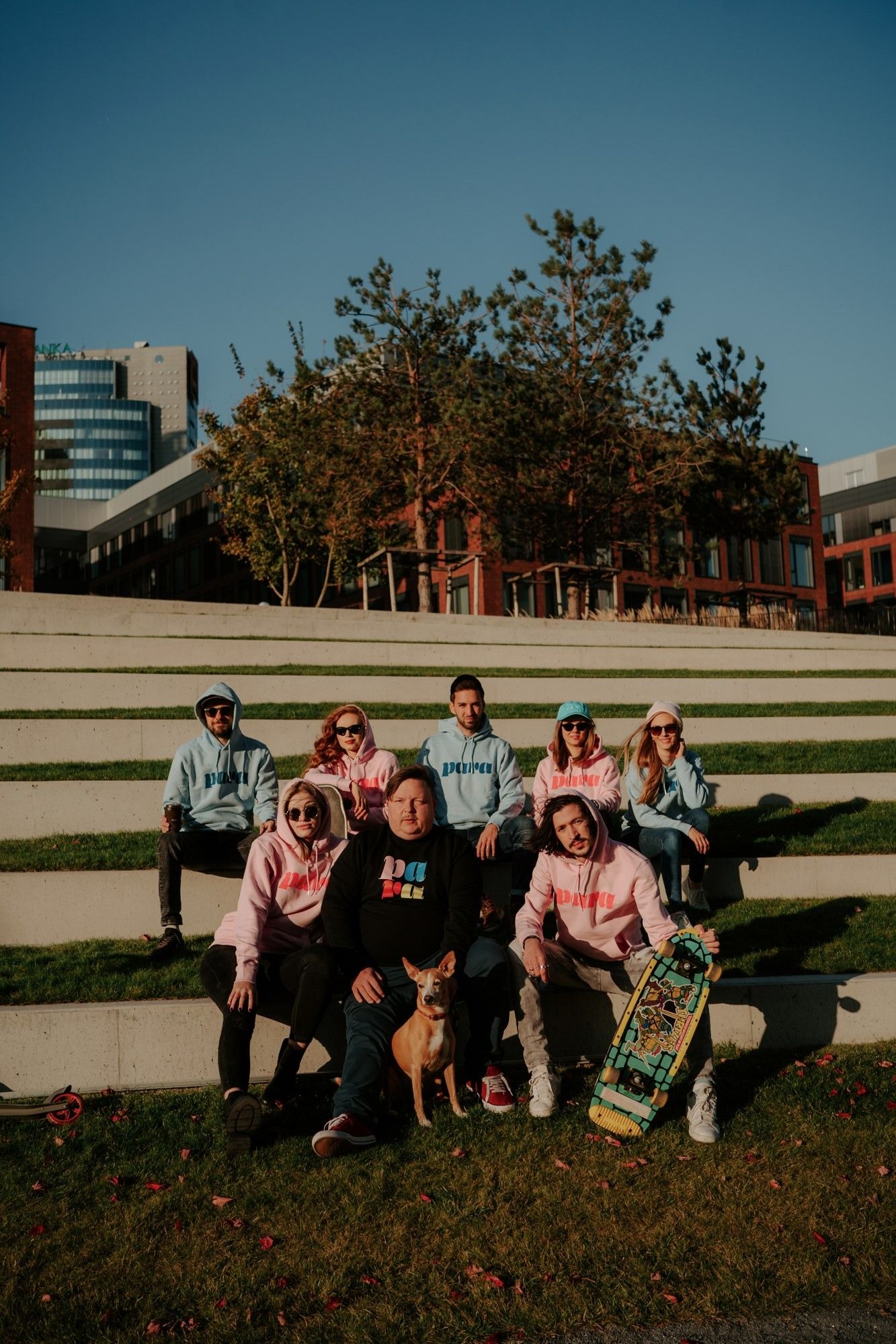 PARA merch group photo