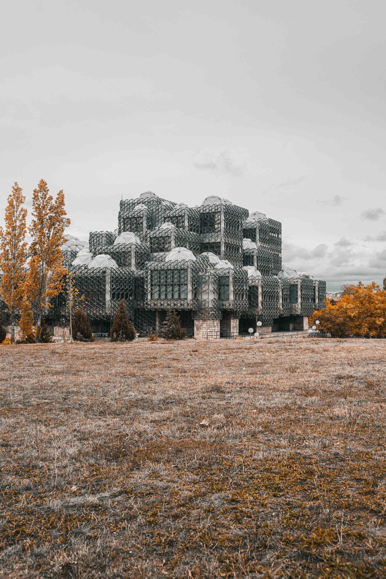 Brutalist library