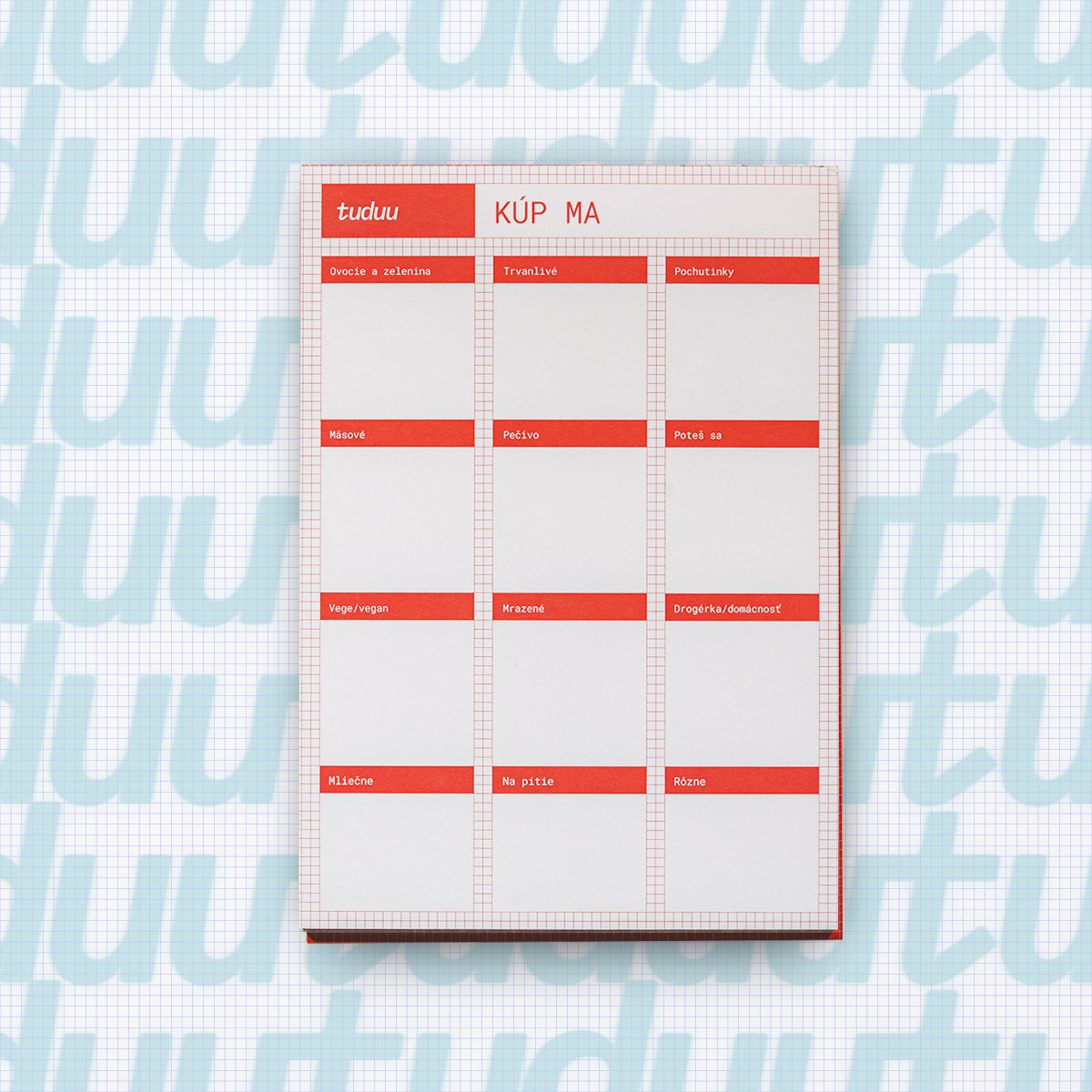 tuduu shopping list, inside